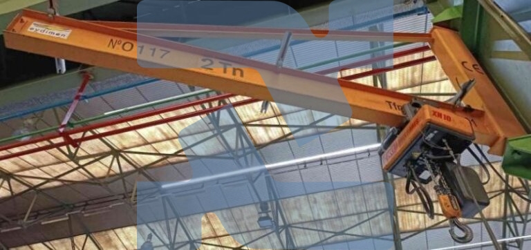 GRUA PLUMA MURAL KONECRANES XN10 2.000 KG 07062