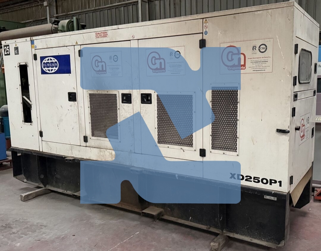 GENERADOR DIESEL WILSON XD250P1 ESTATICO CABINADO INSONORIZADO 07093
